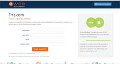 Desktop Screenshot of frtz.com